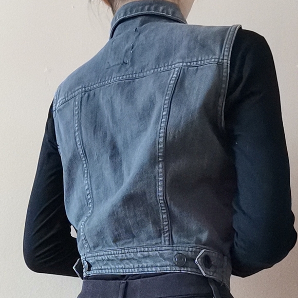 DENIM VEST - Picture 2 of 4